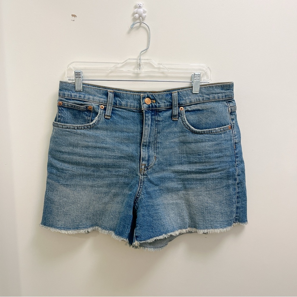 J.Crew high-rise denim shorts size 29